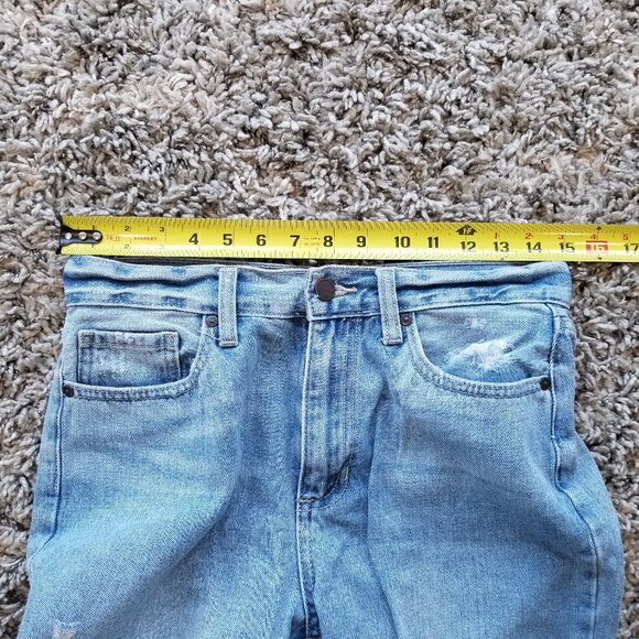 Just Black Denim Isa Hip Hugger Crop Mid Rise Jeans Size 27 - Picture 5 of 11